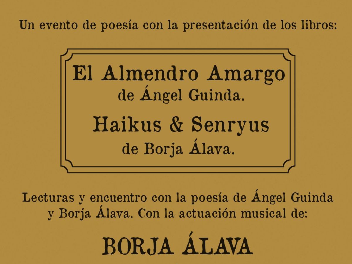 Está semana: cine, concierto y&nbsp;poesía…